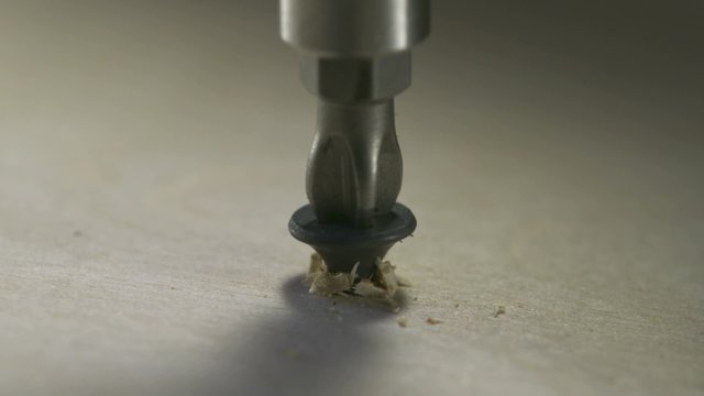 Power dril screw shooting with high speed camera, phantom flex.