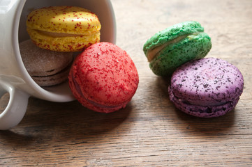 assortiment de macarons