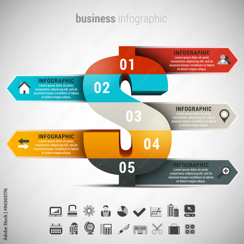 Sticker Business Infographic