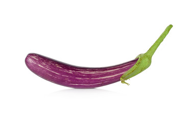 Eggplant isolated on white background