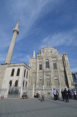 Fototapeta na wymiar Pertevniyal Valide Sultan Mosque in Istanbul