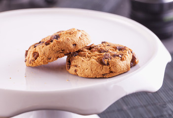 Biscuits over stand