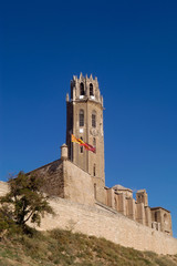 Fototapeta na wymiar Cathedral of Lleida, Catalonia,Spain