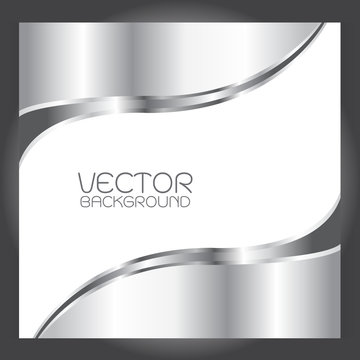 Creative vector illustration of the abstract frame on black   ba