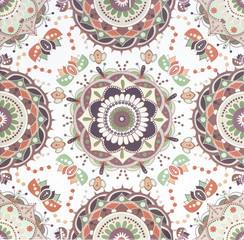 Tile background building construction