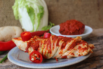 Kimchi korean food