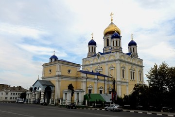 Fototapeta na wymiar The ascension Cathedral in Elets, Russia