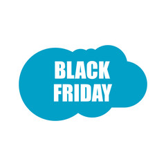 Black friday stickers. Hand lettering. Vector illustration