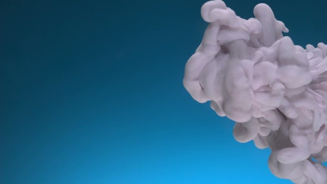 Thowing paint into water shooting with high speed camera, phantom flex.