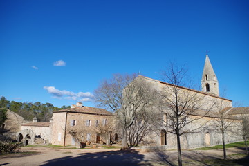 Fototapeta na wymiar Abbaye Saint-André à Villeneuve-lès-Avignon
