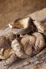 Dried shiitake mushroom
