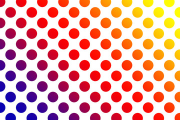 Fototapeta na wymiar Polka dot pattern background