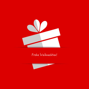 Origami Weihnachtsgeschenk