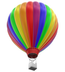 Fototapeta premium Hot Air Balloon (clipping path included)