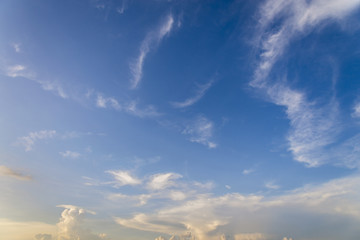 sky with cloud background