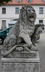 Löwendenkmal in Erlangen