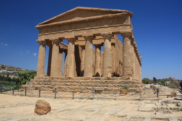 Obraz premium The Valley of the Temples, Agrigento, Sicily, Italy