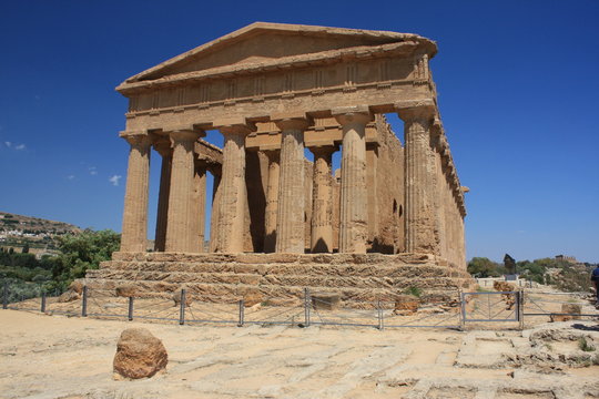 The Valley of the Temples, Agrigento, Sicily, Italy