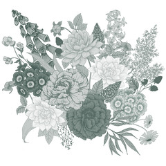 Nice vector flowers © Zenina-Lembrik