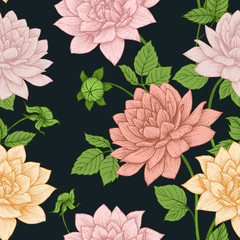 Vector floral pattern