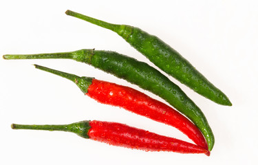 four chili isoleted