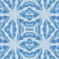 Waves seamless pattern