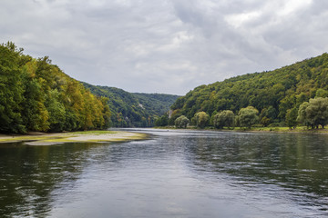 the picturesque banks of the Danube, Germany