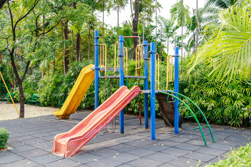 Colorful children playground
