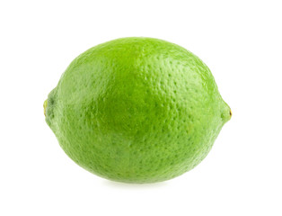 Lime isolated