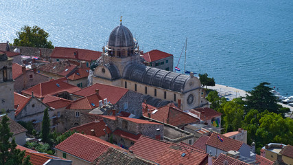 Obraz premium Cathedral of Saint James, Šibenik, Croatia 
