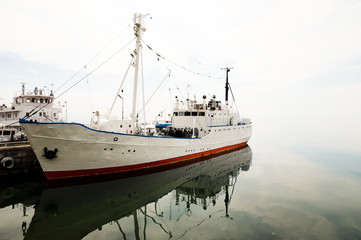 Ship on Lake Baikal - Russia