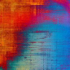 Obraz premium Grunge old-fashioned background with space for text or image. With different color patterns: purple (violet); blue; red (orange); pink