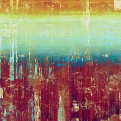 Old background with delicate abstract texture. With different color patterns: yellow (beige); brown; blue; red (orange)