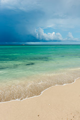 Storm over Miami Beach.