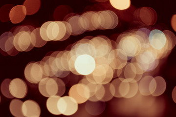 abstract background with bokeh lights