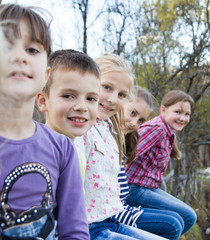 Group of children together