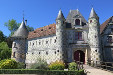 Fototapeta na wymiar Schloss Saint-Germain-de-Livet