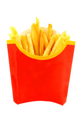French fries is photographed