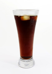 Glass with dark beer