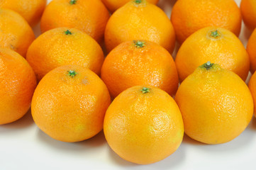 fresh tangerines