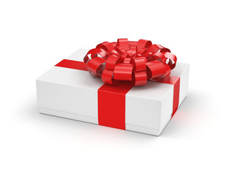 White gift box