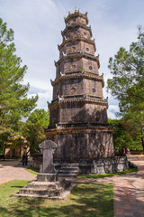 Thien Mu Pagoda in Hue,  Vietnam