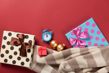 Alarm clock and gifts