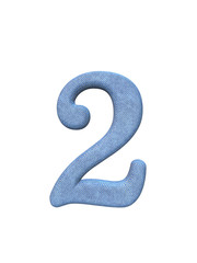 Fototapeta premium Alphabet letters 3D