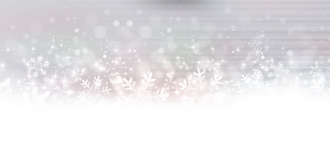 雪　クリスマス　光　背景
