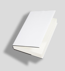 Blank book cover w clipping path