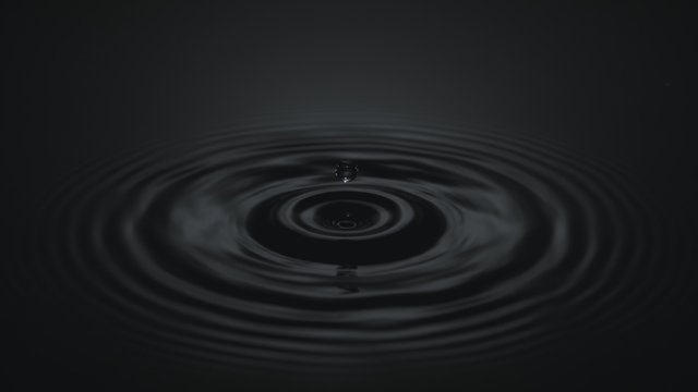 Water Drop making ripple shot with high speed camera, phantom flex 4K.