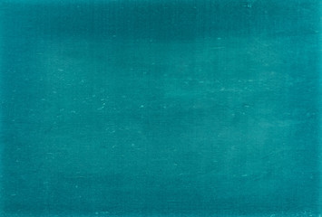 Abstract empty turquoise wallpaper texture background soft water structure. Top view painted...