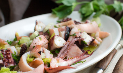 Seafood salad