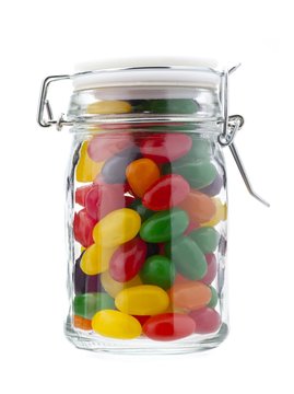 Full Jar Of Jelly Beans